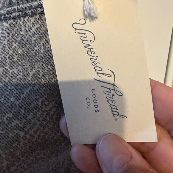 Universal Thread Womens High-Rise Skinny Jeans Light Gray Size 12 Slim Leg 31" W - Picture 4 of 10